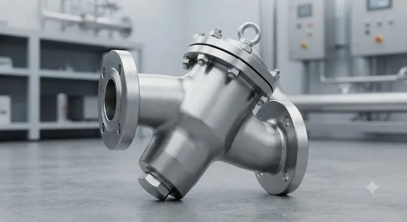 Giới thiệu chi tiết cấu tạo của bộ lọc chữ y inox