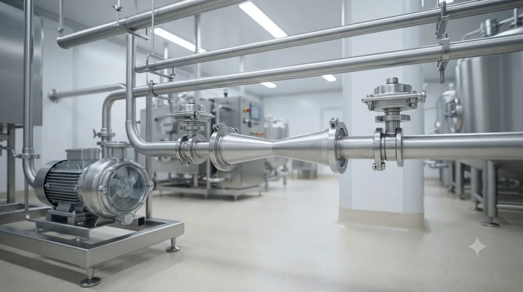Ứng dụng thực tế của Venturi bằng thép không gỉ trong công nghiệp