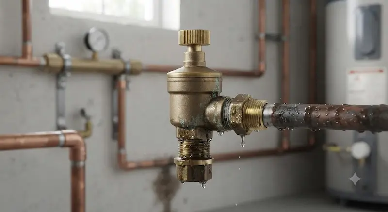 Giới thiệu chi tiết cấu tạo của van nước bị rò rỉ