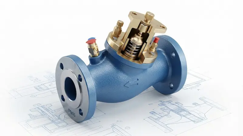 Giới thiệu chi tiết cấu tạo Automatic Balancing Valve