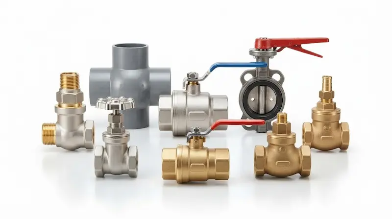 Giới thiệu chi tiết cấu tạo các loại van nước đóng mở