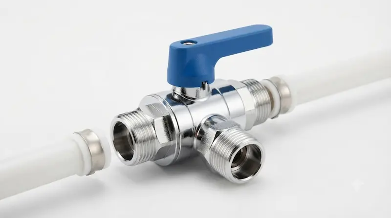 Giới thiệu chi tiết cấu tạo của van khóa nước