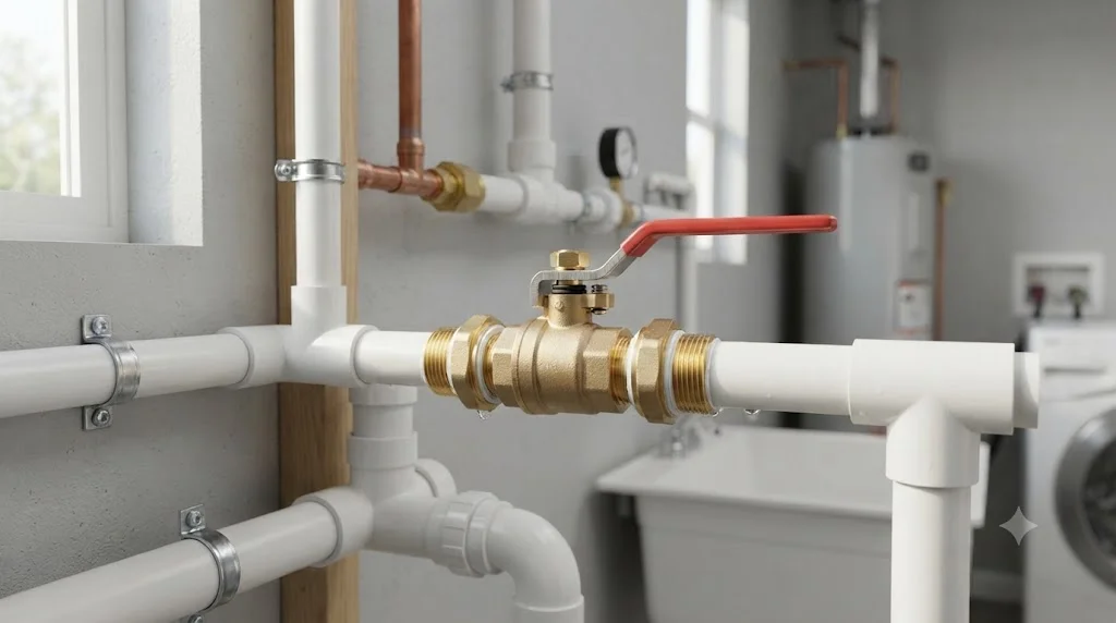 Hướng dẫn lắp đặt van ống nước chuẩn kỹ thuật