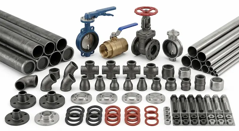 Giới thiệu chi tiết các loại vật tư trong đường ống