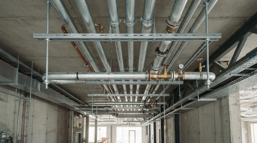 Ứng dụng thực tế của giá treo ống nước
