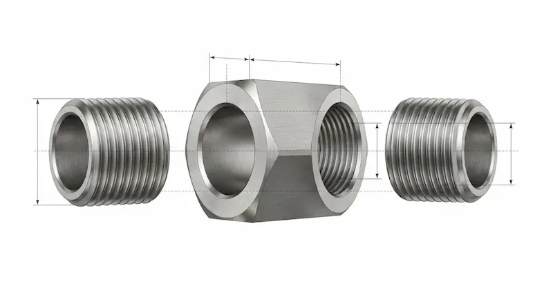 Phân tích kích thước của đoạn ren
