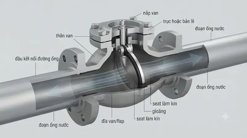 Cấu tạo và nguyên lý hoạt động của ống nước