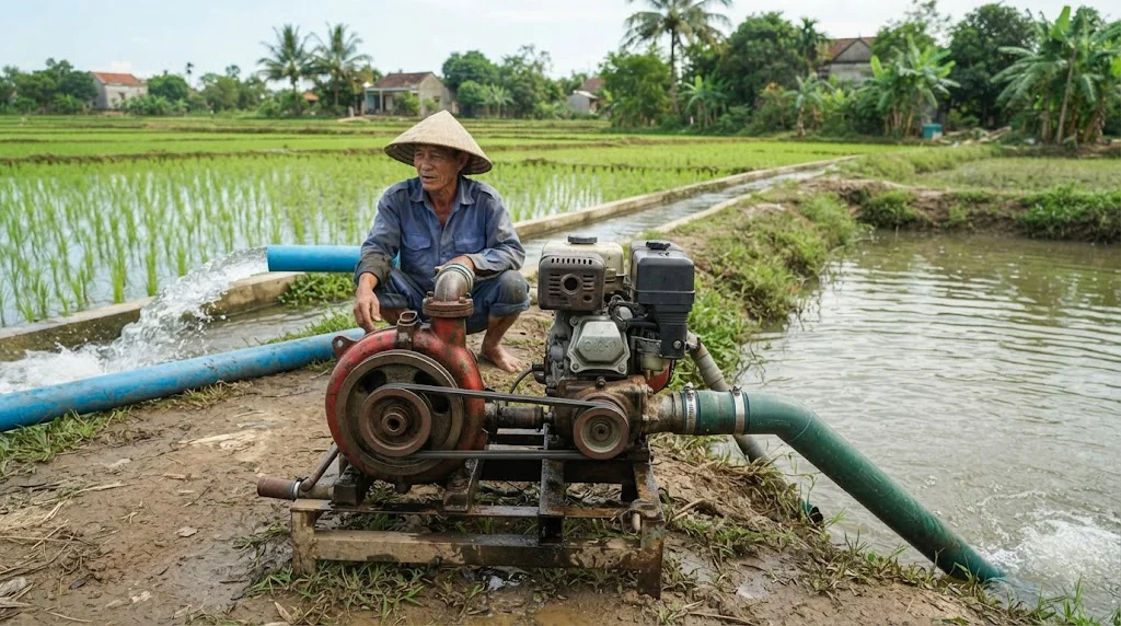 Ứng dụng thực tế của sên bơm nước
