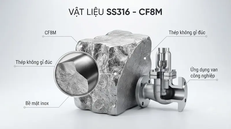Cấu tạo bên trong của thép không gỉ