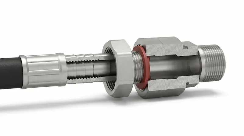 Cấu tạo và nguyên lý hoạt động của stainless steel hose coupling