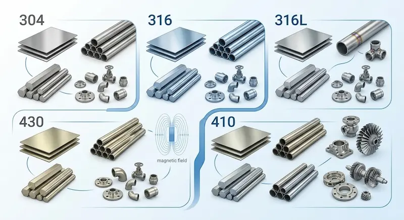 Các loại mác vật liệu phổ biến