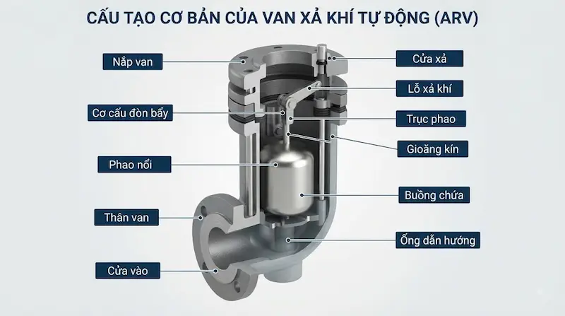 Cấu tạo và nguyên lý hoạt động cơ bản của van