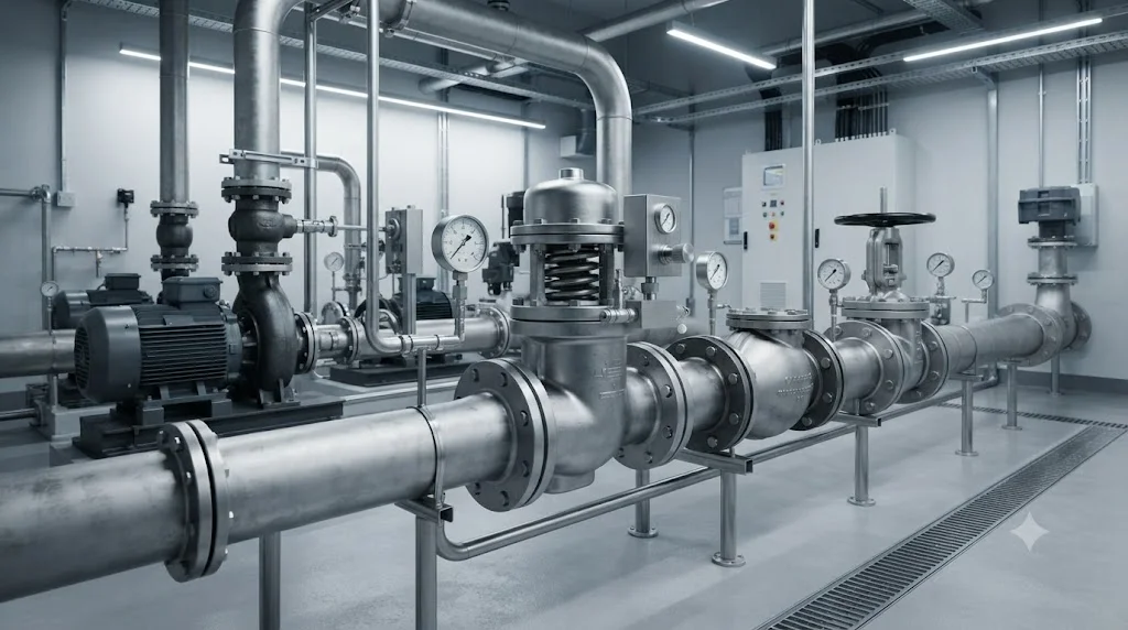 Lư ý khi lắp đặt và vận hành van công nghiệp