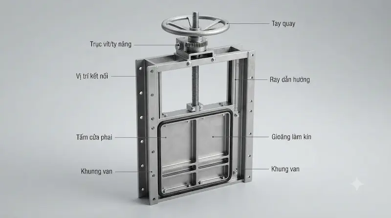Giới thiệu chi tiết về van cửa