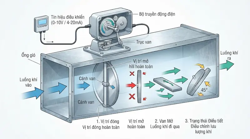 Cấu tạo và nguyên lý hoạt động của van điện