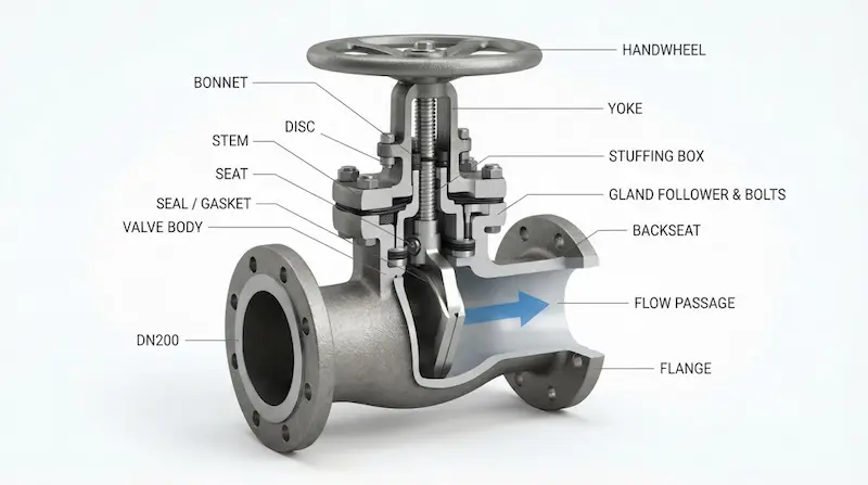 Phân tích chuyên sâu về cấu tạo của van