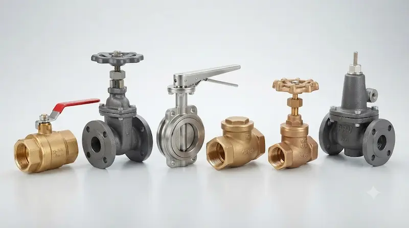 Giới thiệu chi tiết về các loại van nước