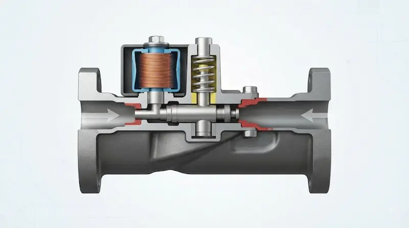 Cấu tạo và nguyên lý hoạt động của van solenoid