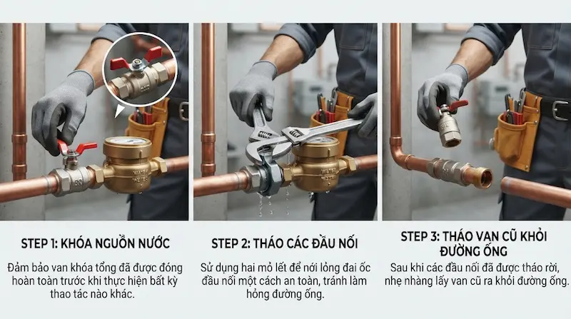 Nguyên lý hoạt động của van
