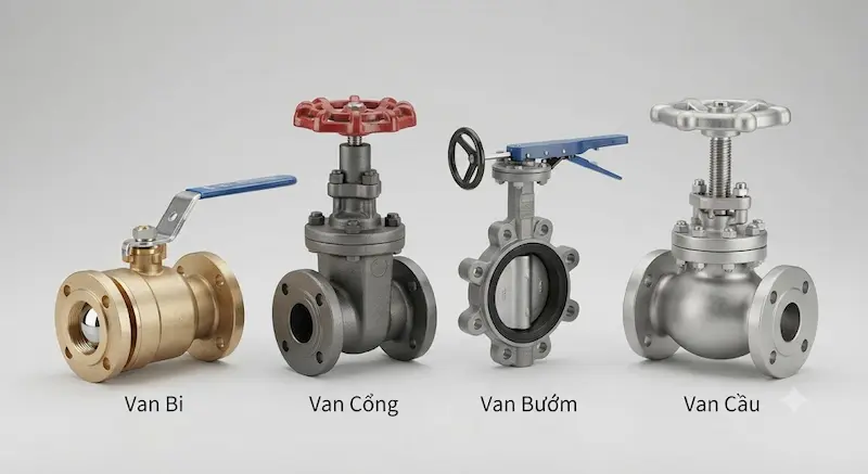 Giới thiệu chi tiết về van khóa nước