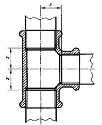 Đầu nối ống bằng gang dẻo được chế tạo ren theo ISO 7-1 - Phần 3