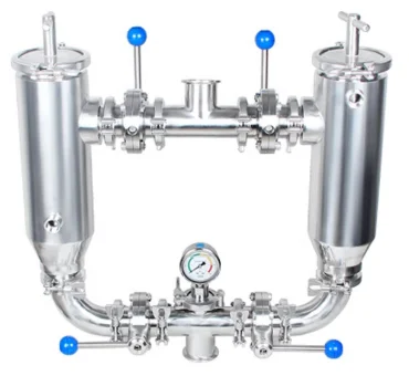 donjoy-ss304-and-ss316l-stainless-steel-sanitary-beer-duplex-filter-equipment-for-food