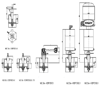 donjoy-manual-single-nut-single-thread-butterfly-valve-with-pull-handle-picture-6