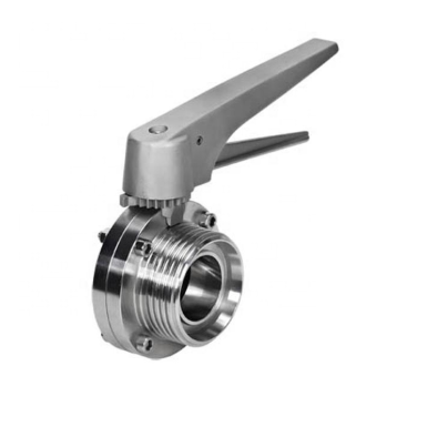 donjoy-sanitary-butterfly-valve-three-position-pulls-handle-for-pharmacy-picture-6