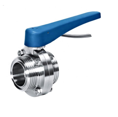 donjoy-sanitary-butterfly-valve-three-position-pulls-handle-for-pharmacy-picture-8