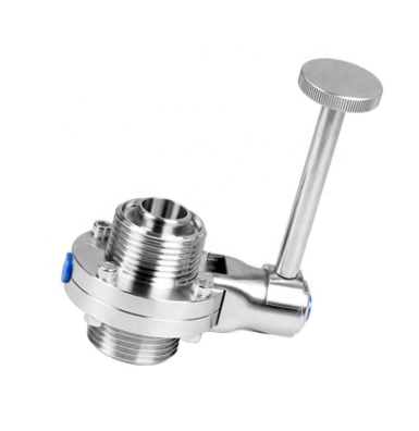 donjoy-sanitary-stainless-steel-clamped-manual-butterfly-valve-picture-6