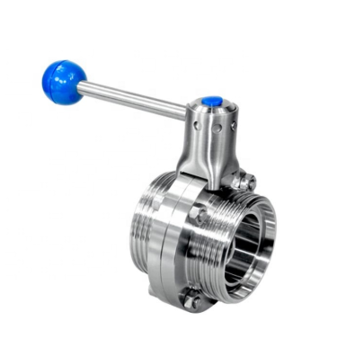 donjoy-sanitary-stainless-steel-clamped-manual-butterfly-valve-picture-7