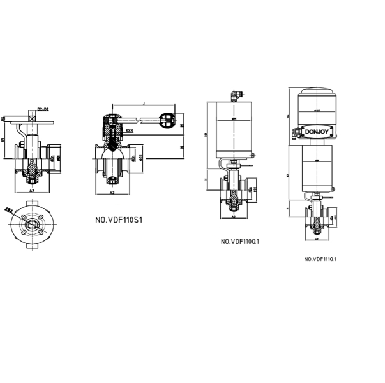 donjoy-ss304-and-ss316l-stainless-steel-sanitary-pneumatic-butterfly-valve-for-dairy-picture-11