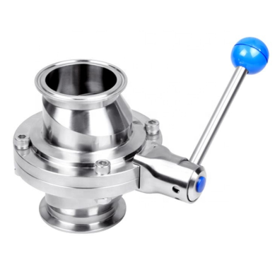 donjoy-stainless-steel-manual-clamp-butterfly-valve-with-pull-handle-picture-5