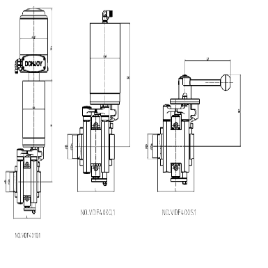 stainless-steel-pneumatic-double-butterfly-valve-with-316l-picture-9