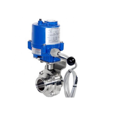 stainless-steel-sanitary-electric-clamp-butterfly-valve-for-fluid-picture-5