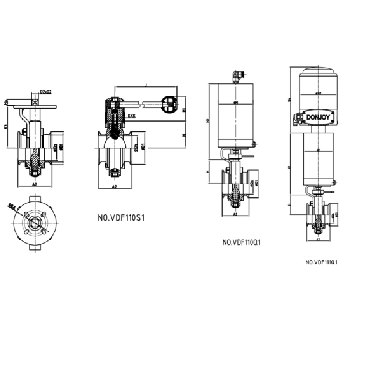 stainless-steel-sanitary-electric-clamp-butterfly-valve-for-fluid-picture-7
