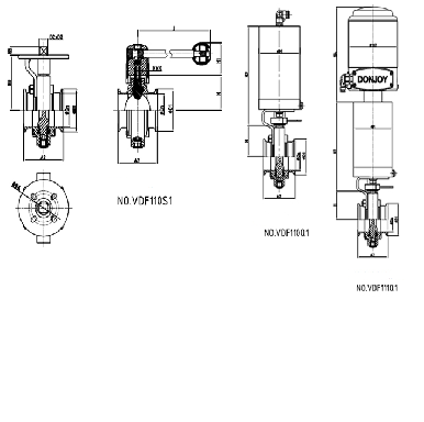 stainless-steel-sanitary-electric-clamp-butterfly-valve-for-fluid-picture-8