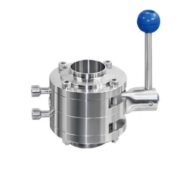 donjoy-stainless-steel-mixing-proof-butterfly-valve-with-pull-handle-picture-1