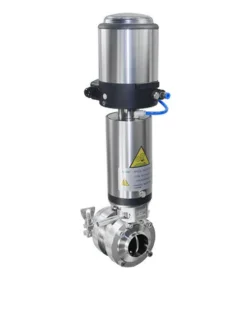 donjoy-stainless-steel-pneumatic-double-butterfly-valve-with-c-top-picture-1