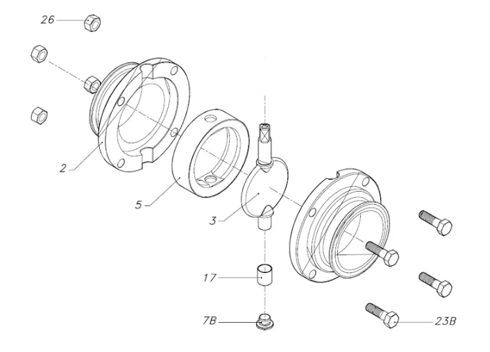 stainless-steel-sanitary-electric-clamp-butterfly-valve-for-fluid-picture-2
