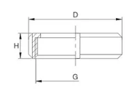 DONJOY stainless steel ISO union nut-2