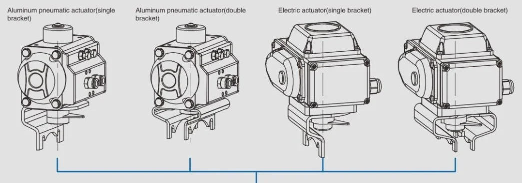 Sanitary-pneumatic-manual-butterfly-valve-RD-4-picture-1